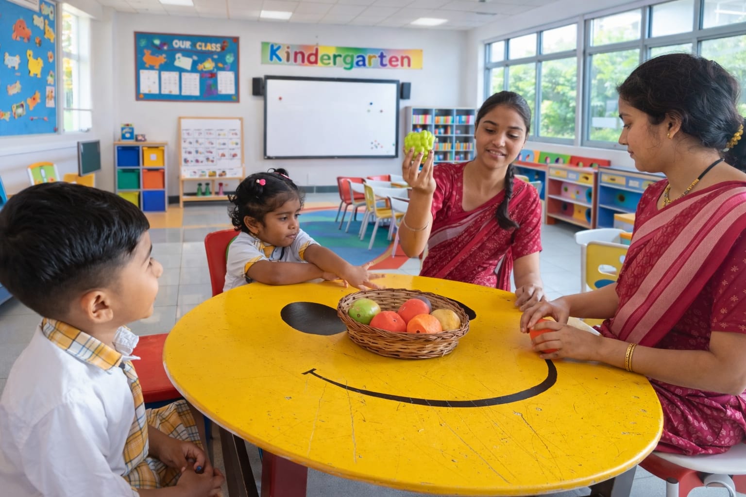 Modern classroom facilities